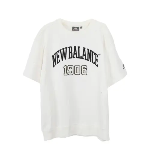 New Balance Athleisure T Shirt Unisex White