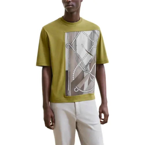 HERMES T Shirt Men's Fennel Green