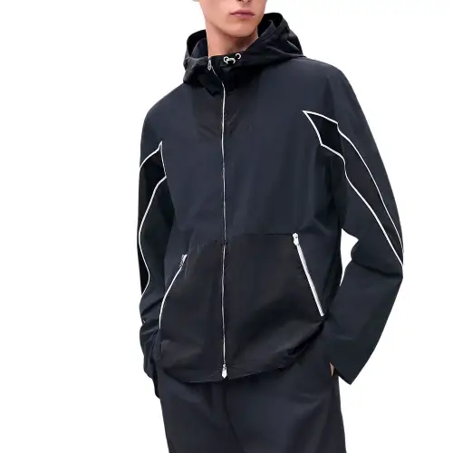 HERMES SS25 Jackets & Coats Men's Dark Blue