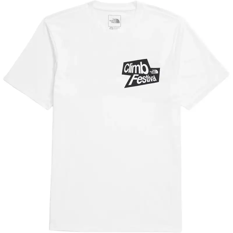 THE NORTH FACE Climb Fest 2024 T Shirt Unisex White