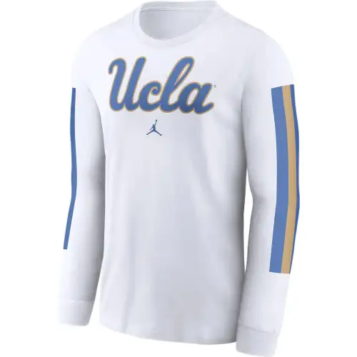 JORDAN Ucla Bruins Local Spirit Slogan Men's JORDAN College Long-Sleeve T-Shirt