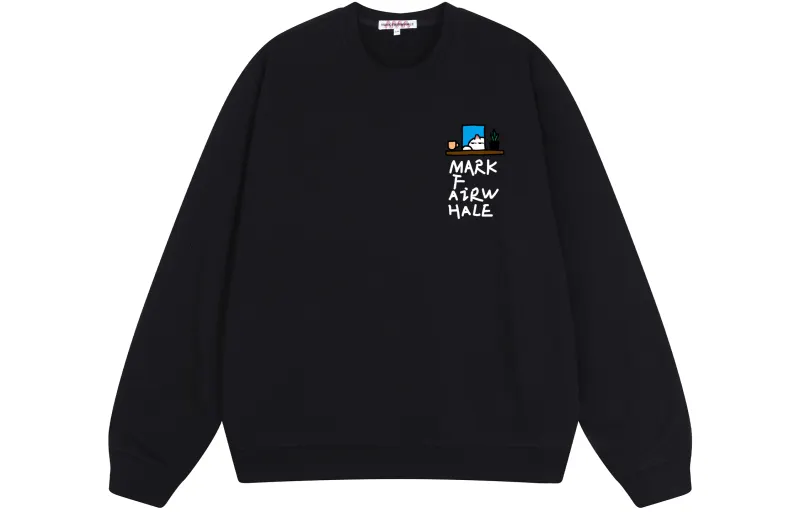 FAIRWHALE Sweatshirts Unisex Crew Neck Moderate Regular