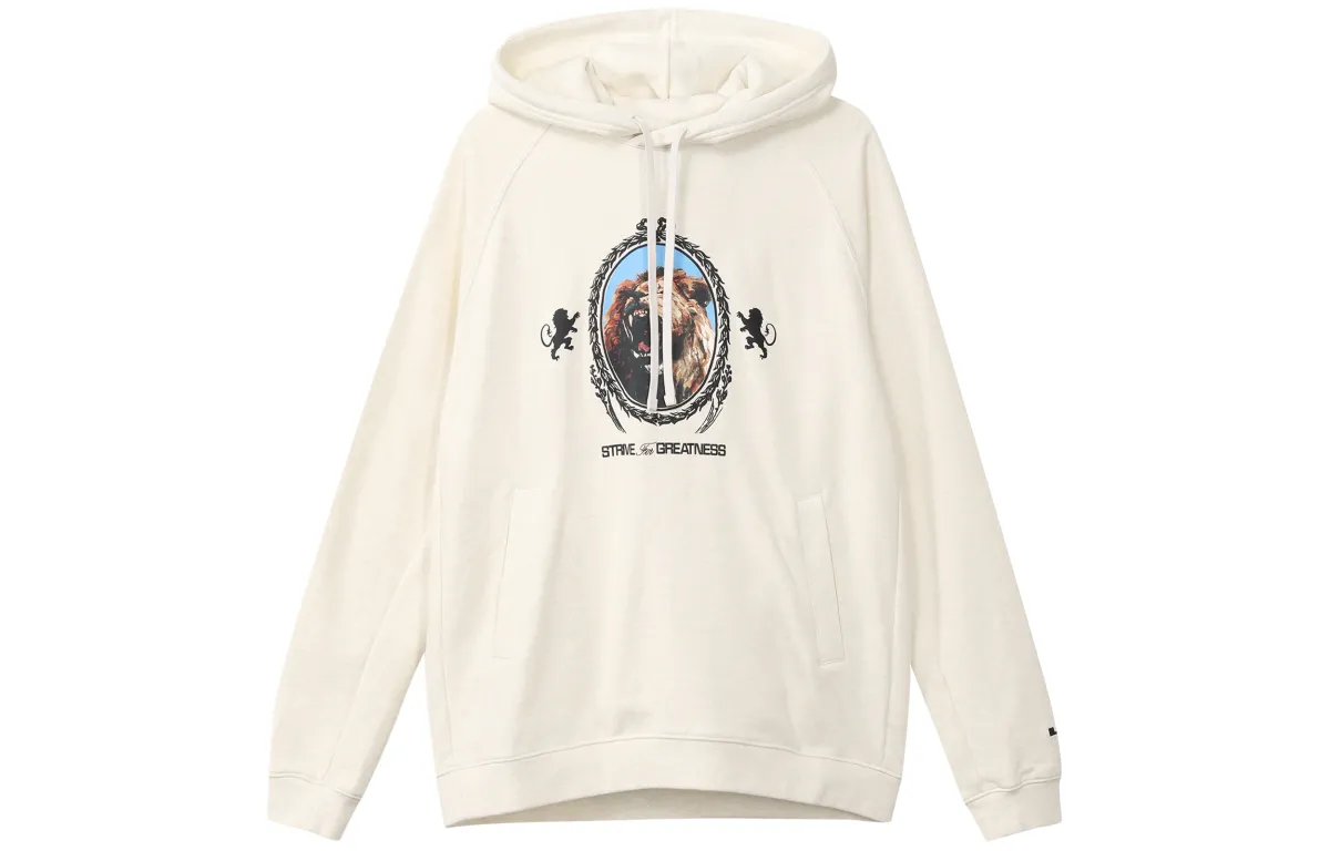 Nike Sweatshirts Men's Ecru Hooded Moderate Regular