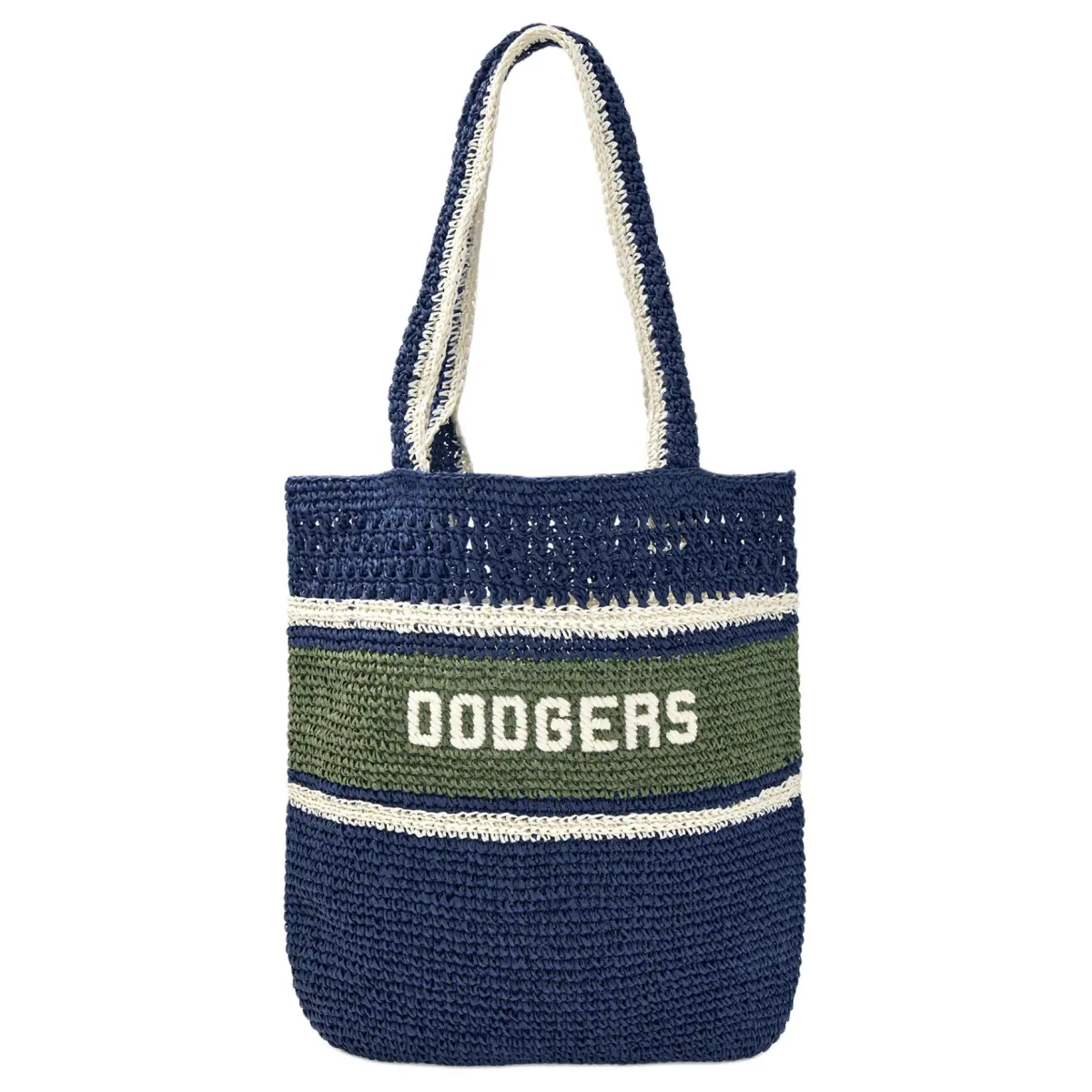 MLB Cellulose Handbag Shoulder Bags Women's Blue & Green