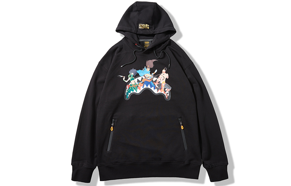 Худи SPRAYGROUND X League of Legends (черное)
