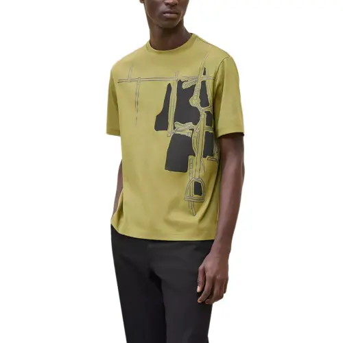 HERMES FW24 T Shirt Men's Fennel