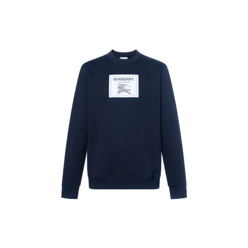 Burberry SS23 Sweatshirt Men's Smoky Marine Blue