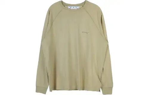 OFF-WHITE Oversized Logo Detailed Crewneck Sweatshirt