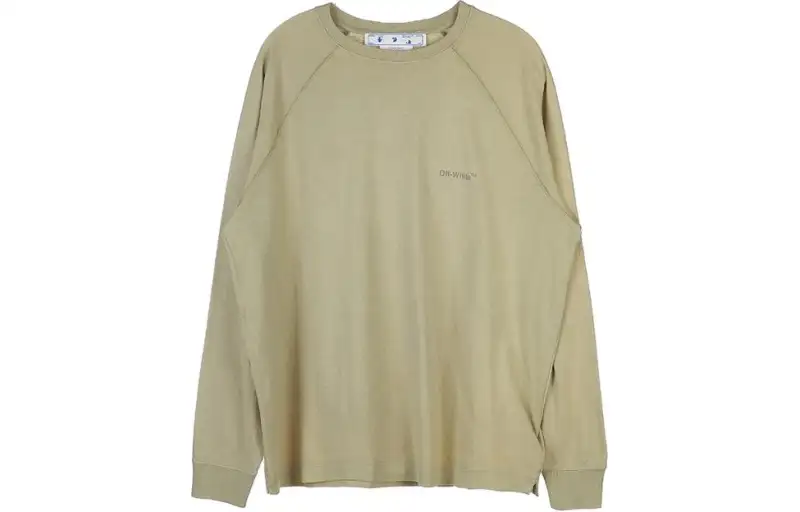OFF-WHITE Oversized Logo Detailed Crewneck Sweatshirt