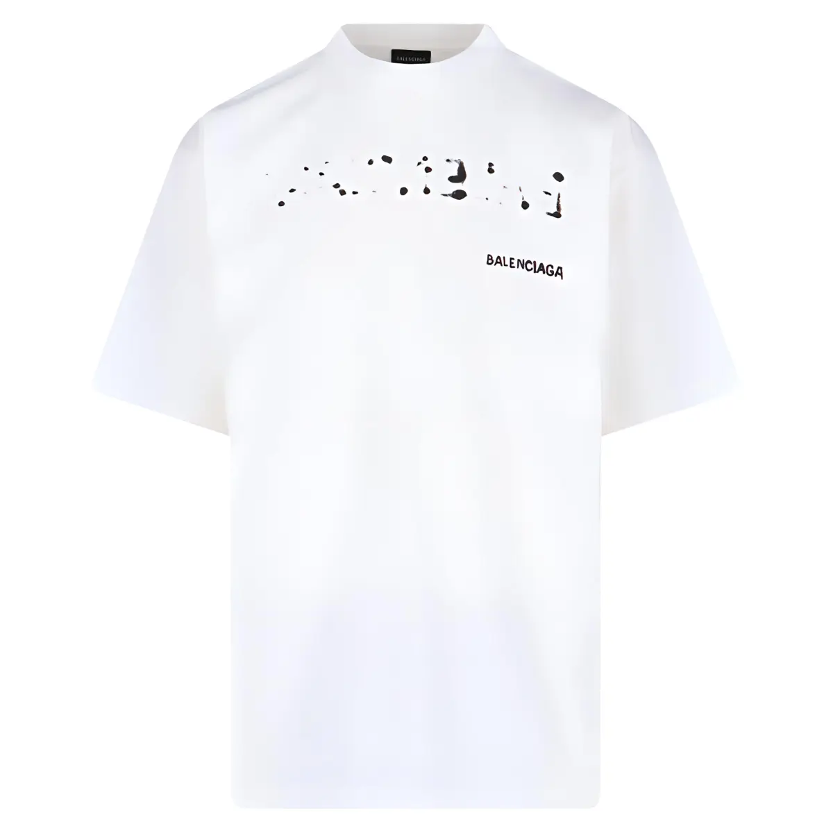 Balenciaga T Shirt Regular Fit Men's White