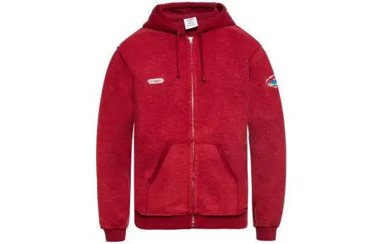 Vetements logo-embroidered hoodie