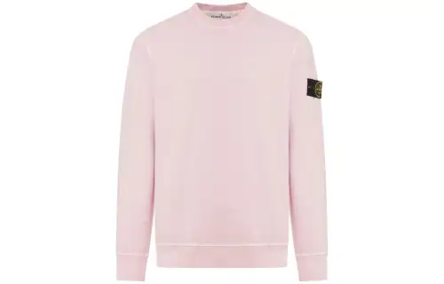STONE ISLAND Logo Patch Crewneck Sweatshirt