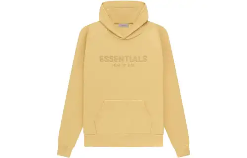 Fear Of God Essentials logo-print hoodie