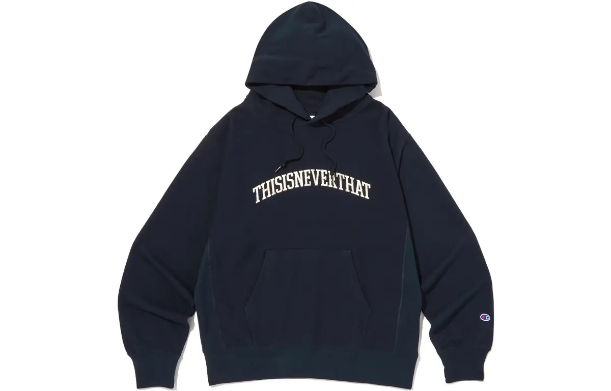 Champion X Thisisneverthat Sweatshirt Unisex Navy Blue