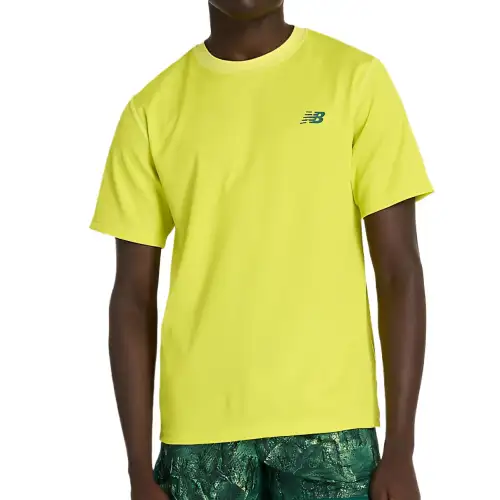 New Balance Tournament T Shirt Men's Yellow