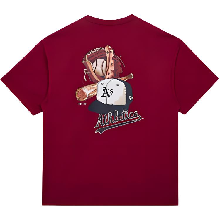 Футболка New New Era FW24 MLB logoT (красный)
