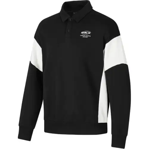 Skechers Sports Life Collection Sweatshirt Unisex Carbon Black