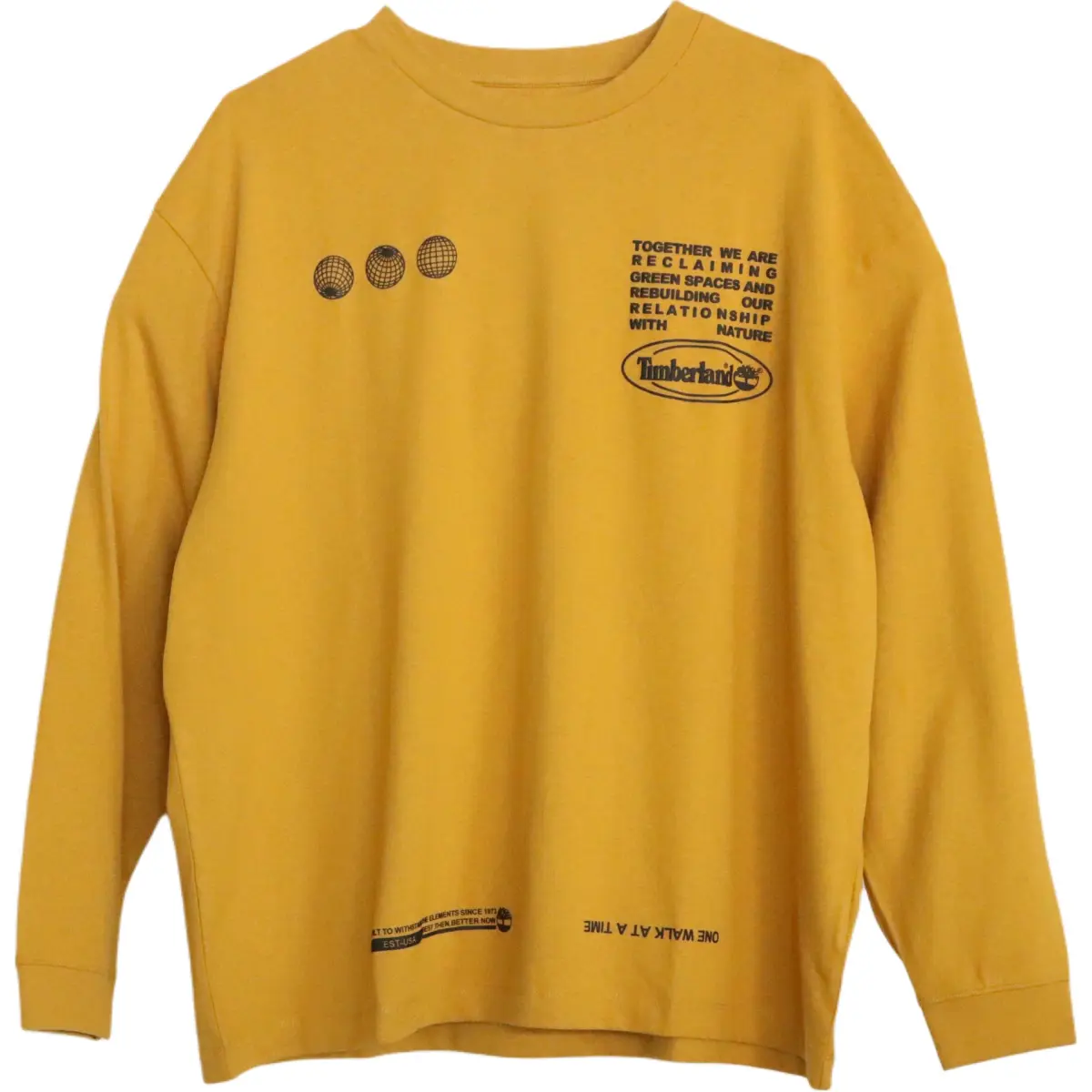Timberland T Shirt Unisex Yellow