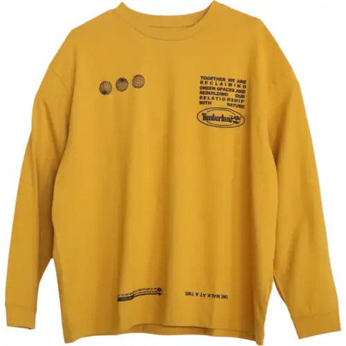 Timberland T Shirt Unisex Yellow
