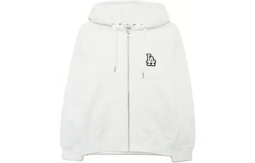 MLB Retro sports sticker with hood, cardigan with zipper, jacket, white sweatshirt for men and women, American style, with your logo imprint, drawstring