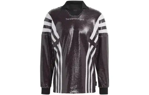 Adidas Originals Blue Version Collection Sweatshirts Men's Black Lapel Moderate Regular