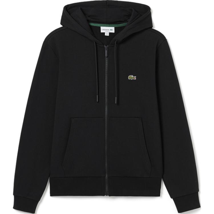 Мужское худи LACOSTE (черное)