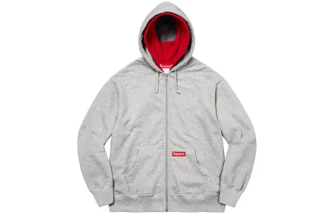 Supreme Double Hood Facemask Zip Up Hooded Sweatshirt