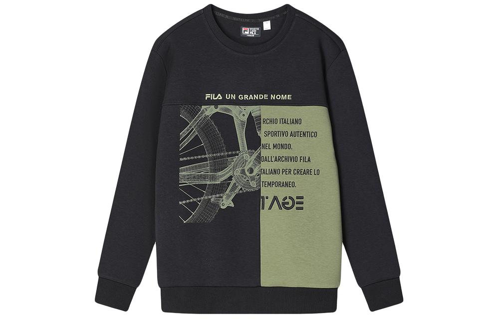 Мужское худи Fila Heritage (черное)