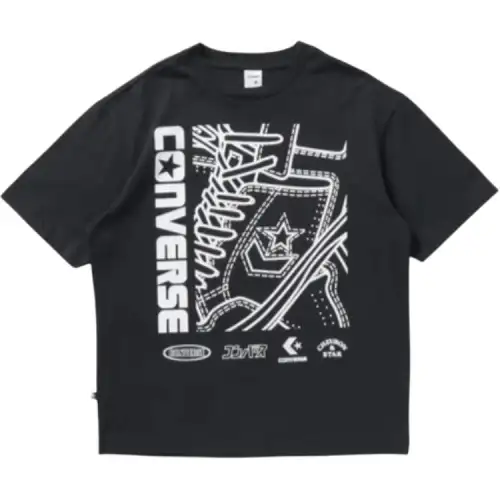 Converse Weapon CV ZOOM GRAPHIC T Shirt Men's Black