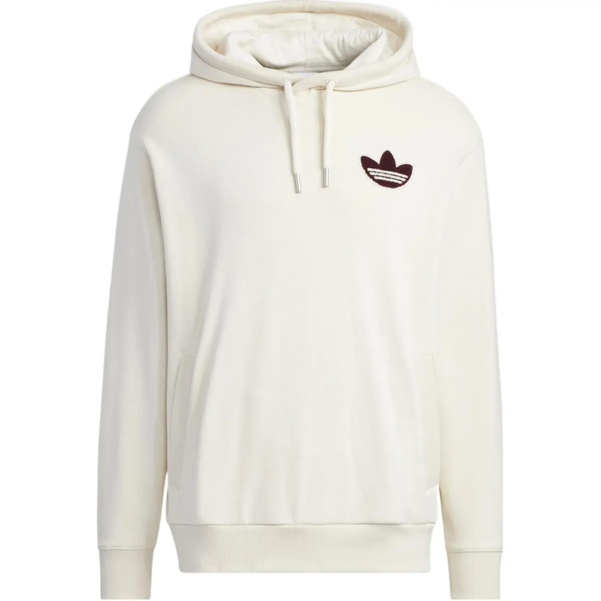 Adidas Originals Sweatshirts Men's Beige Hooded Moderate Regular
