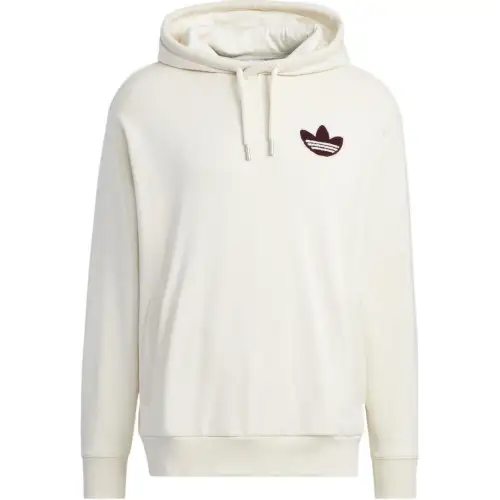 Adidas Originals Sweatshirts Men's Beige Hooded Moderate Regular
