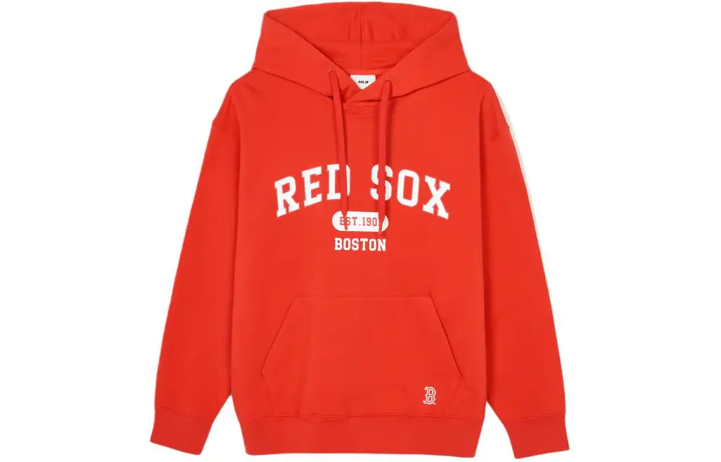 MLB Street Style SS24 Boston Red Sox Sweatshirt Unisex Red