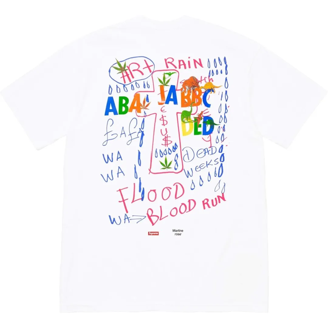Supreme x Martine Rose Lee Scratch Perry T-shirt