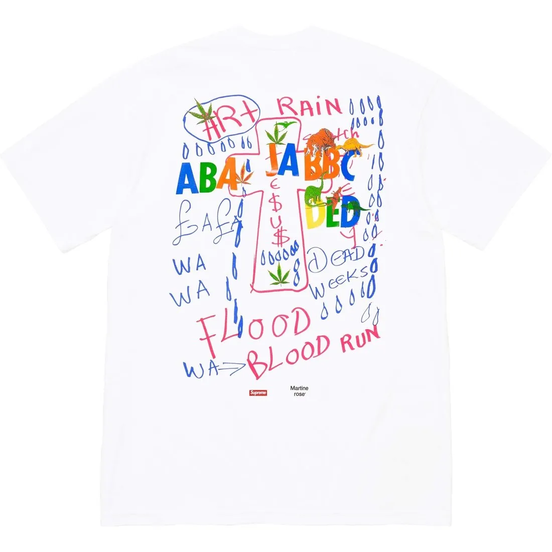 Supreme x Martine Rose Lee Scratch Perry T-shirt