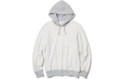 UNIQLO Sweatshirt Unisex Light Gray