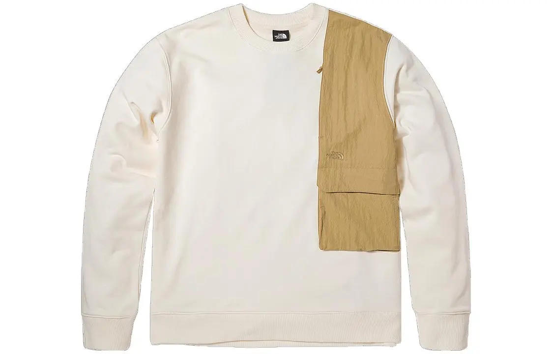 THE NORTH FACE Sweatshirts Men's Ecru Crew Neck Moderate Regular