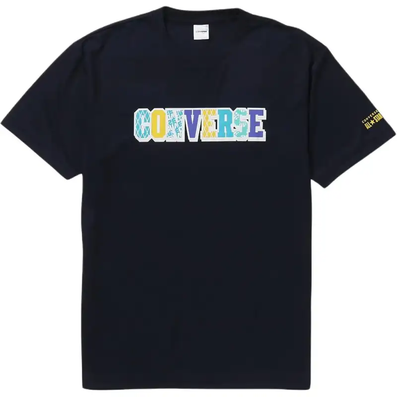 Converse T Shirt Unisex Marine Blue