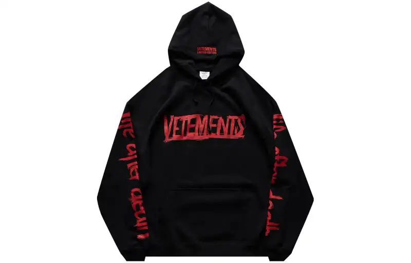 Vetements World Tour Logo Hoodie