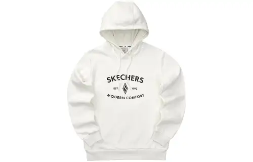 Skechers Sweatshirt Unisex Marshmallow White
