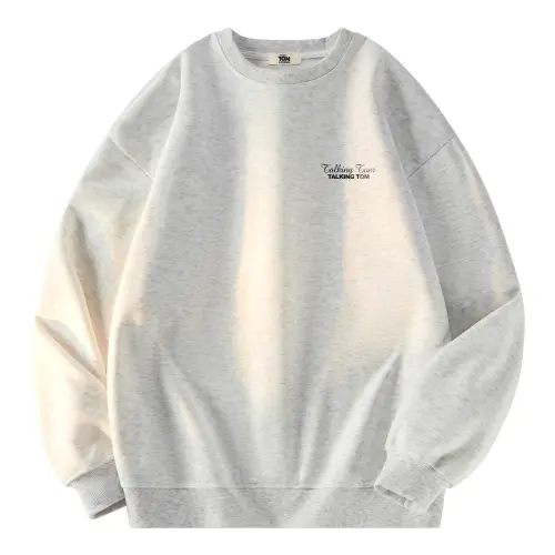 TALKING TOM Sweatshirts Unisex Crew Neck Thickened Regular
