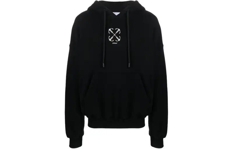 OFF WHITE Sweatshirt, Regular Fit Men's Black