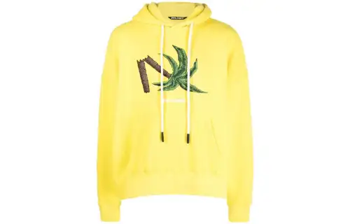 Palm Angels Broken Palm drawstring hoodie