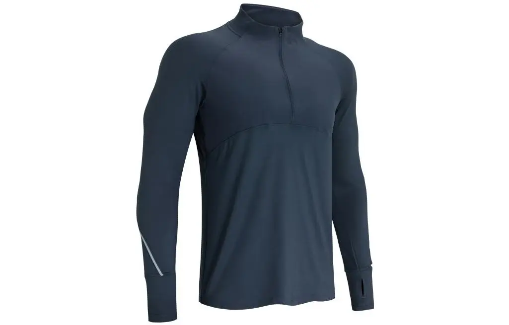 Under Armour Qualifier Sweatshirts Men's Gray Half-Turtleneck Moderate Regular