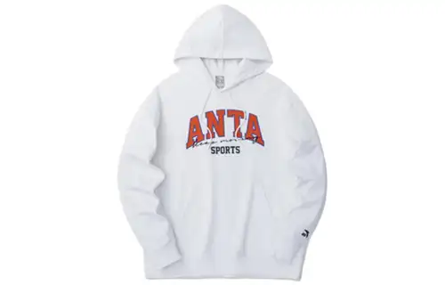 Anta Sweatshirt Unisex Snowflake White