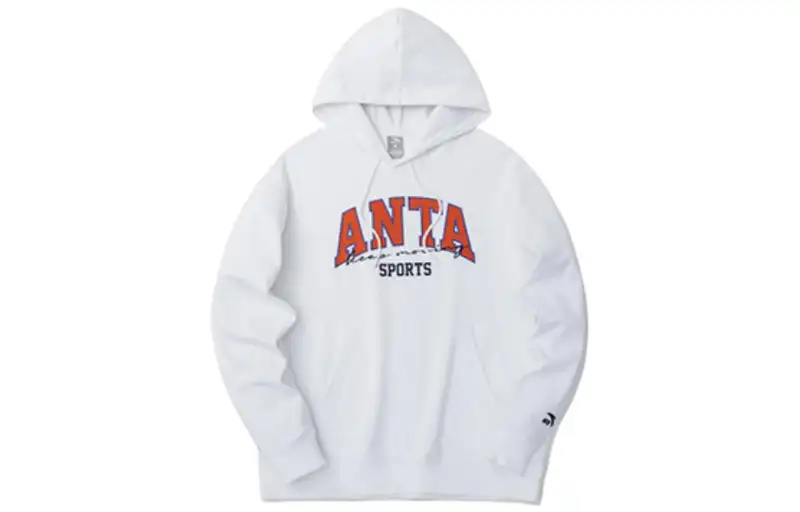 Anta Sweatshirt Unisex Snowflake White