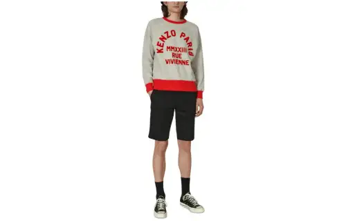 【Previous Season】Rue Vivienne print sweatshirt