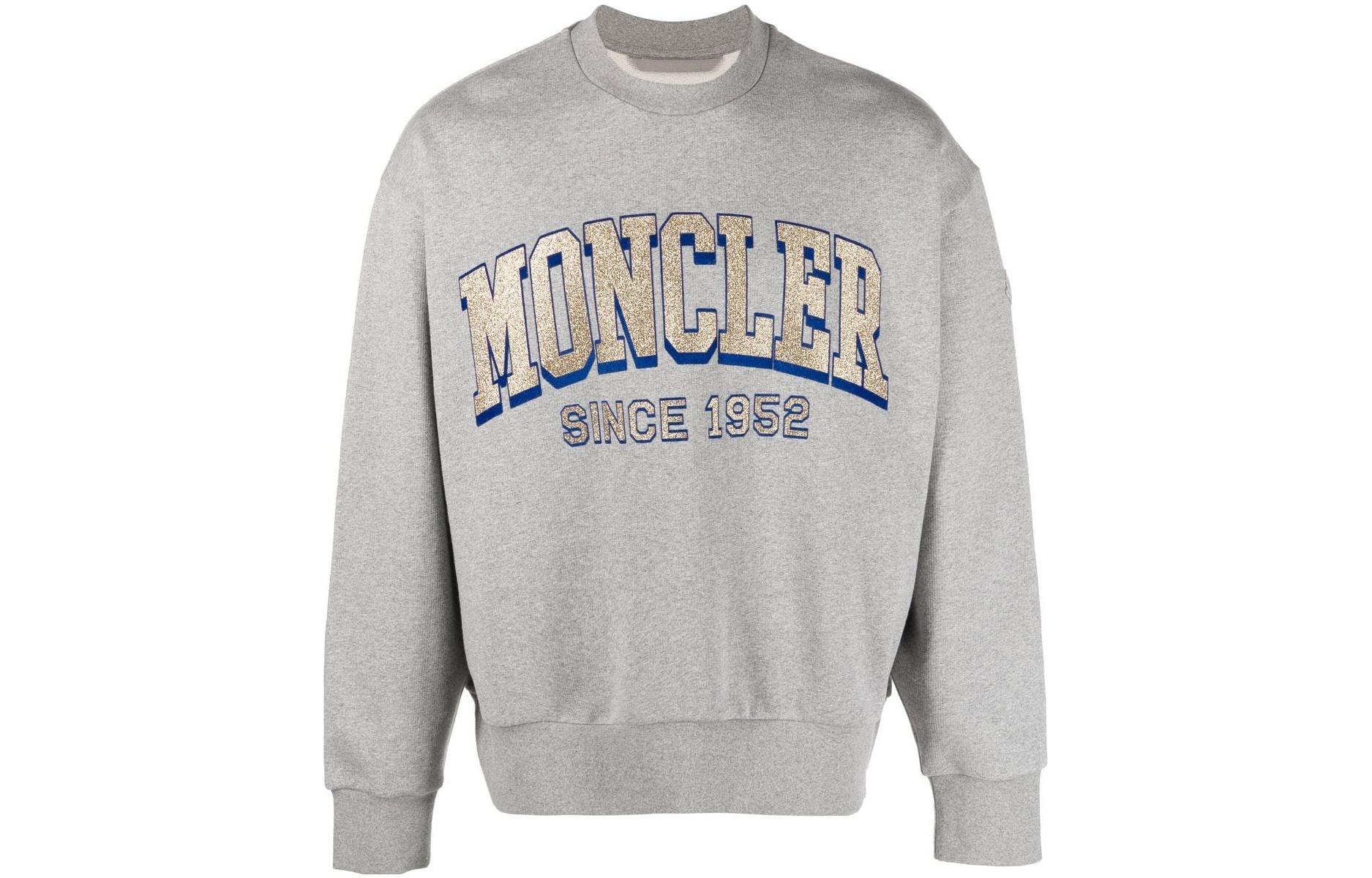 Мужское худи Moncler SS23 (серое)