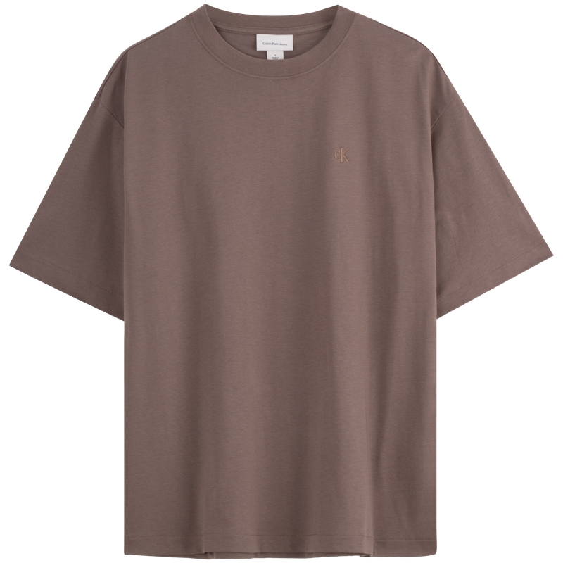 Мужская футболка Calvin Klein Tee (темно-бежевая)