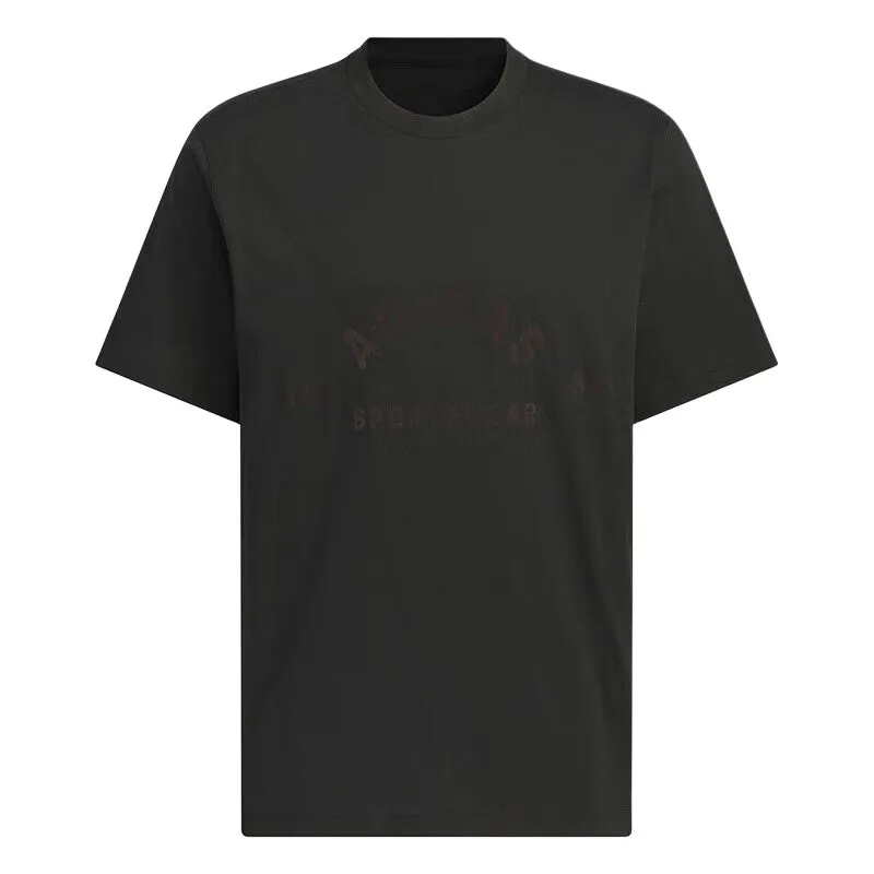 Adidas T-Shirts Men's Black Crew Neck Moderate