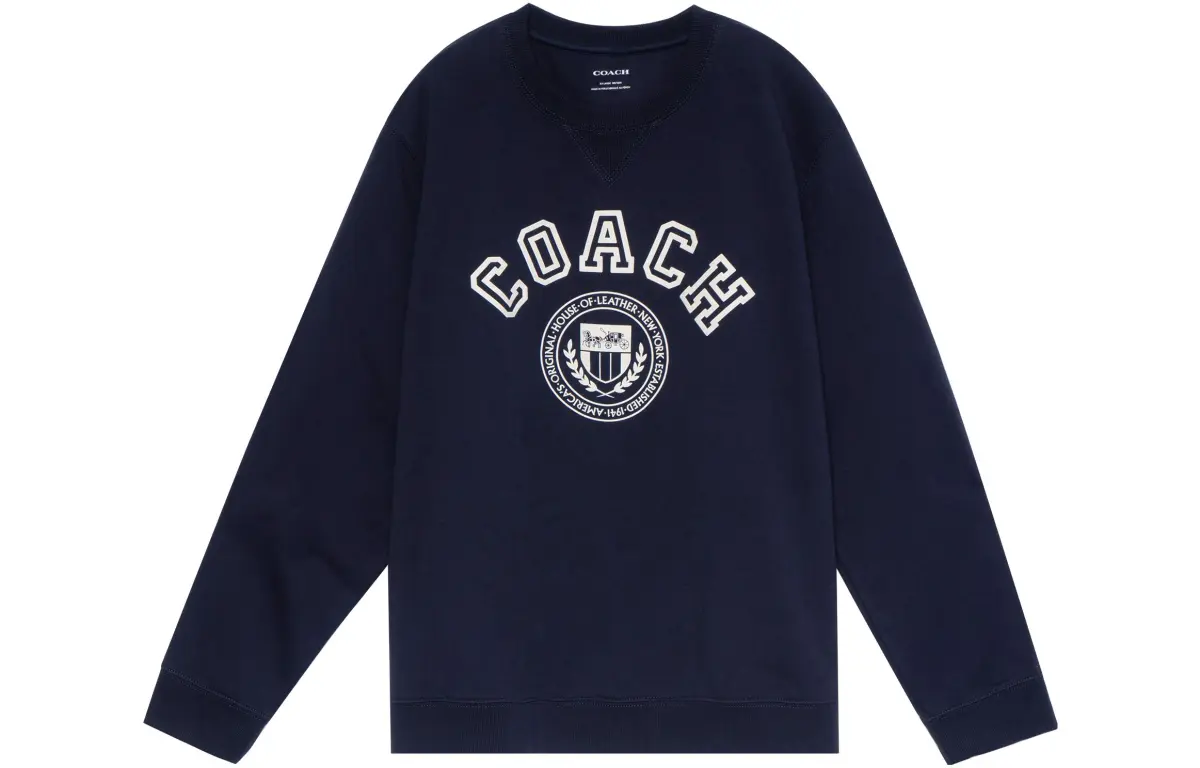 COACH FW22 Sweatshirt Men's Marine Blue